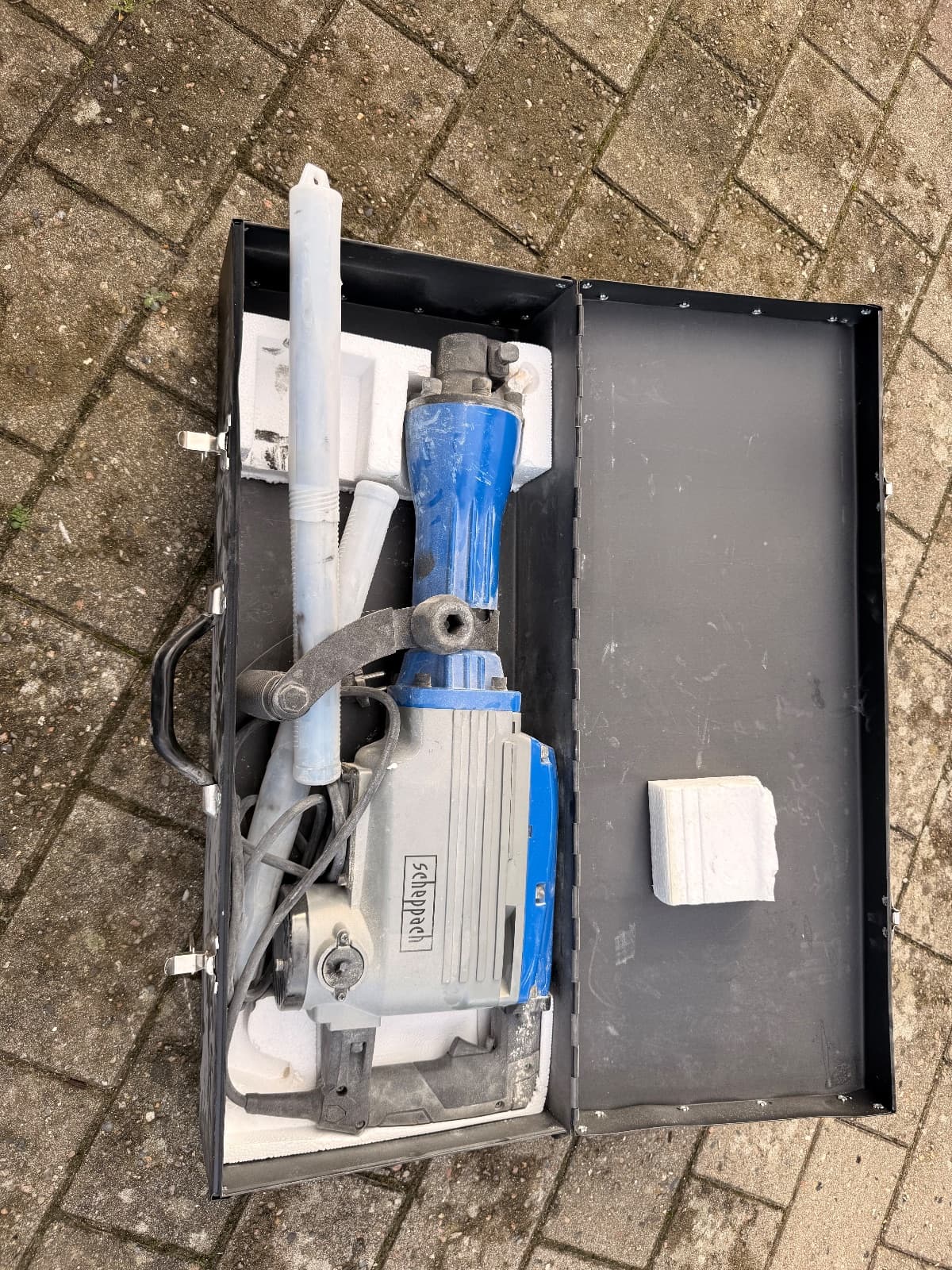 Scheppach nedbrydningshammer i transportkuffert - 2